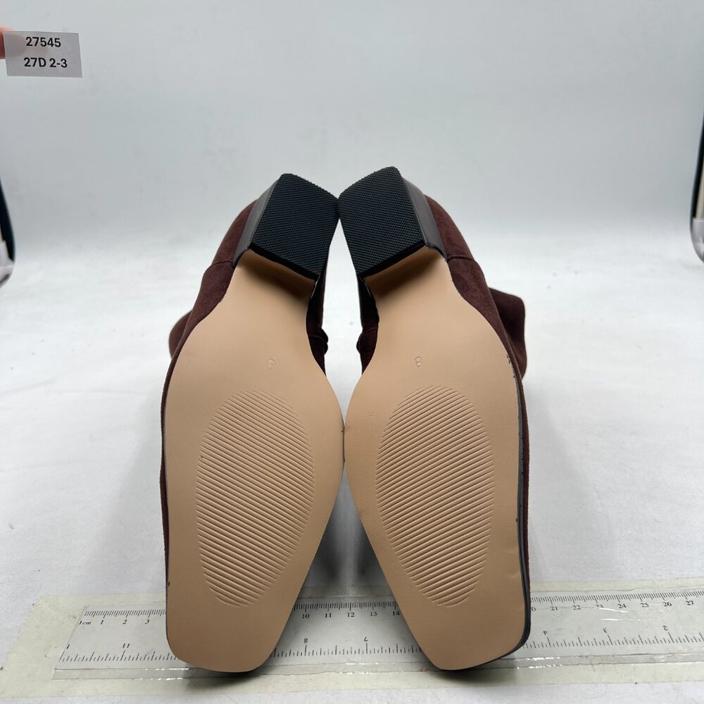 Elegant Brown Ankle Boots - Picture 7 of 8